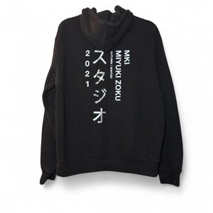 MKI Miyuki Zoku A/W ‘21 RARE Premium Japanese Streetwear Zip-Up Hoodie — LARGE